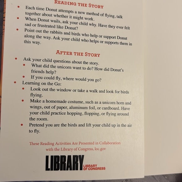Donut the Unicorn Who Wants to Fly Laura Gehl Dolly Parton Imagination Library - Picture 6 of 12